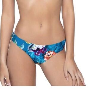 New PQ Swim Spiritual Bloom Basic Ruched Bottom
